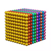Factory Custom Magnetic Balls 3mm 4mm 5mm Bucky Ball Sets 216 Pcs Colorful Magnetic Artwork Toys Bending Welding