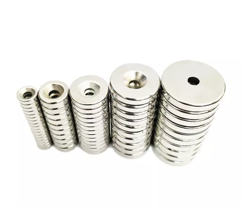 Diametrically Magnetised NdFeB Ring Magnet for Audio Equipment