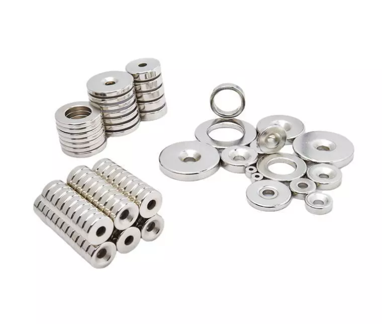 Diametrically Magnetised NdFeB Ring Magnet for Audio Equipment 