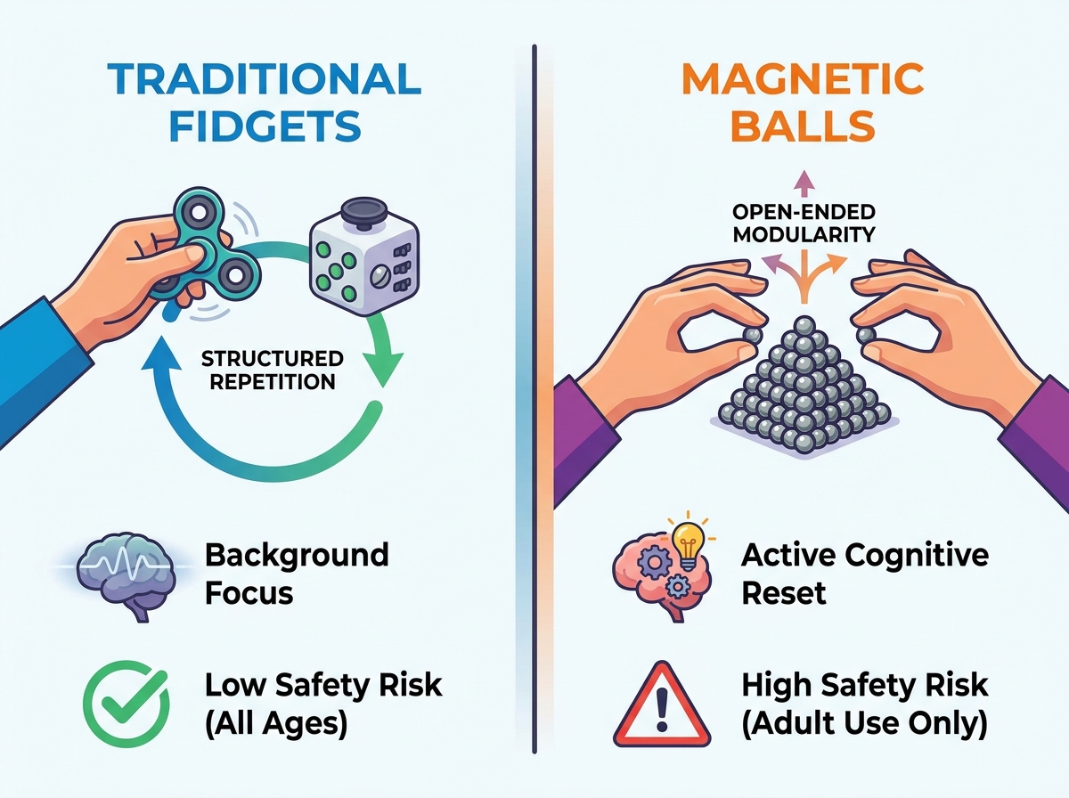 Magnetic balls specification and sizes