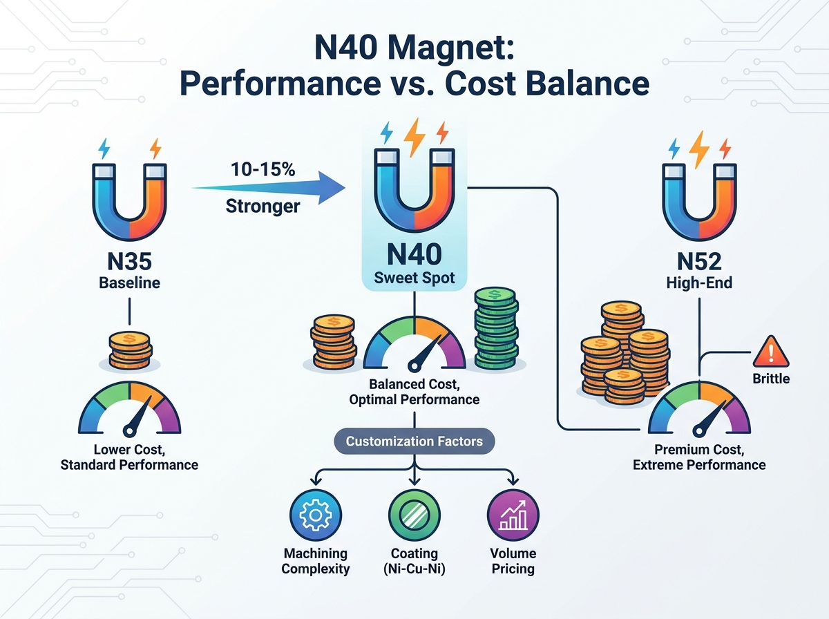 Custom N40 Magnet quality and pricing